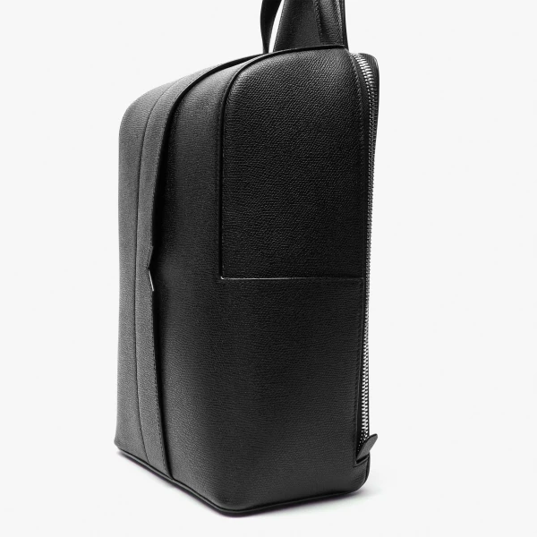 Valextra V-Line One Shoulder Backpack in Black | Men Bags | Coveti