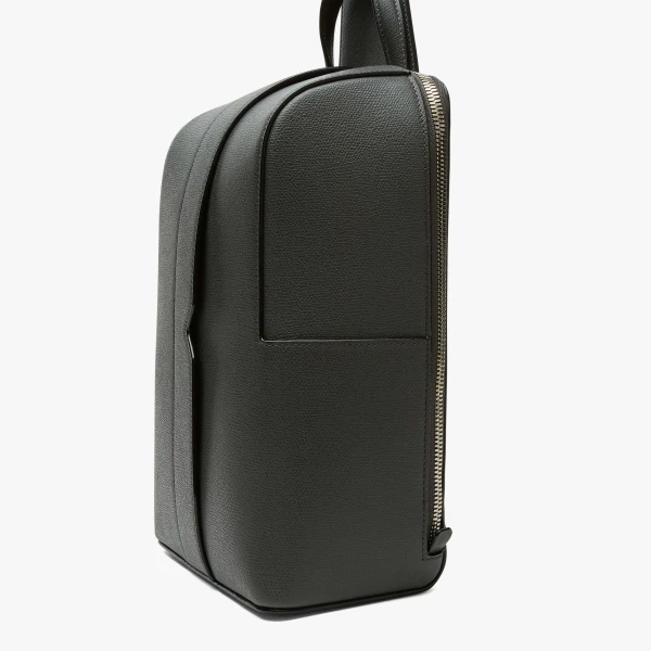 Valextra V-Line One Shoulder Backpack in Smokey Grey | Men Bags | Coveti