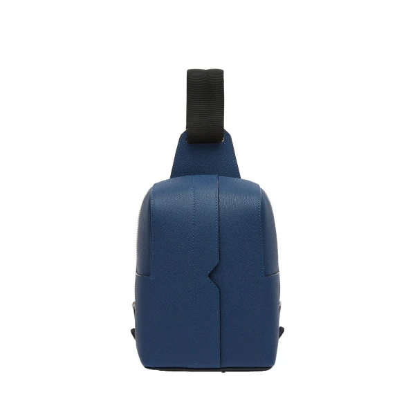 V-Line One Shoulder Mini Backpack in Sapphire Blue