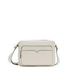 Valextra V-Line Reporter Bag in Pergamena White | Men Bags | Coveti