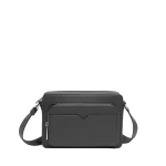 Valextra V-Line Reporter Bag in Smokey Grey | Men Bags | Coveti