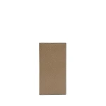 Valextra Vertical Wallet 12CC in Oyster Brown | Cases | Coveti