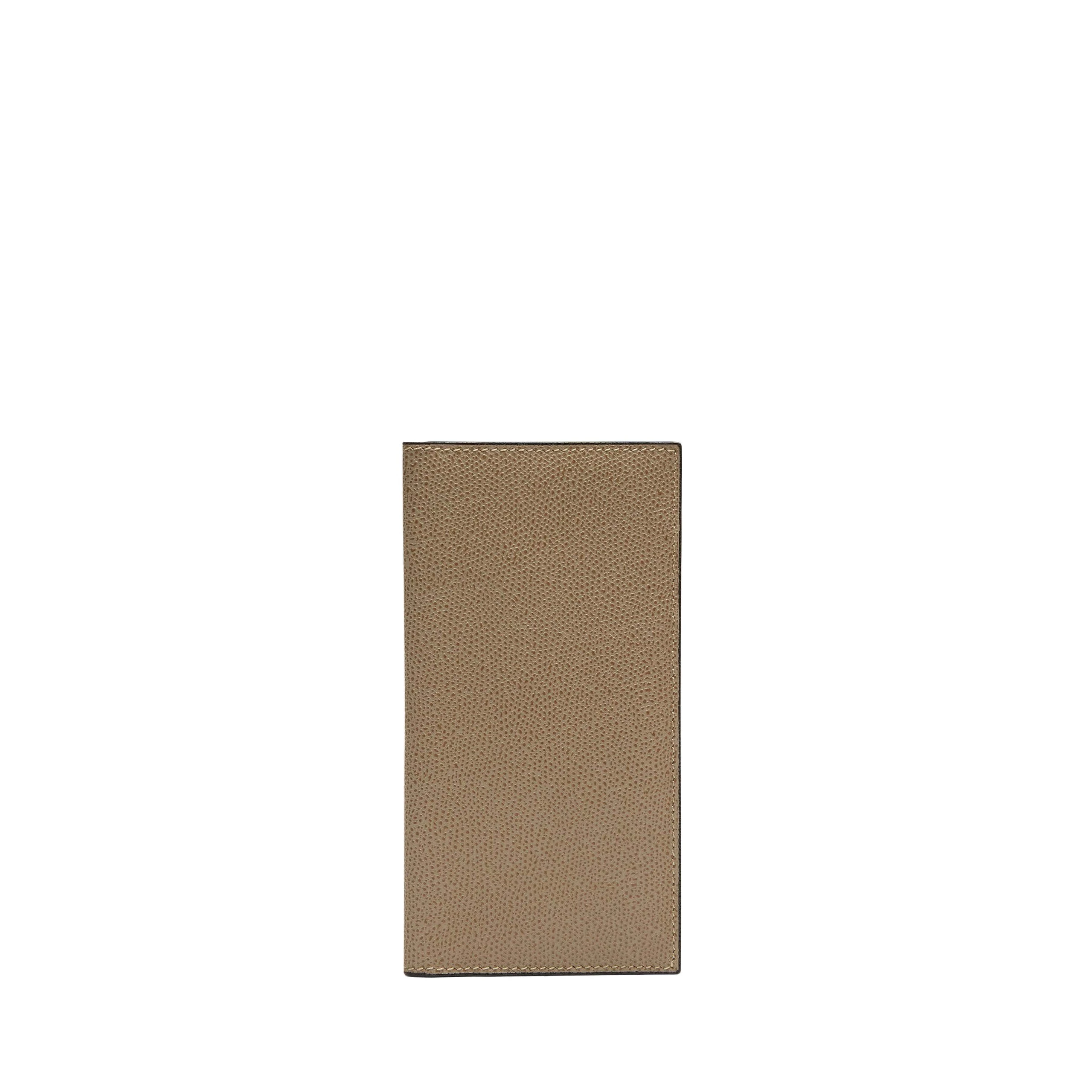 Valextra Vertical Wallet 12CC in Oyster Brown Valextra Vertical Wallet 12CC in Oyster Brown | Cases | Coveti