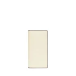 Valextra Vertical Wallet 12CC in Pergamena White, Pave | Cases | Coveti
