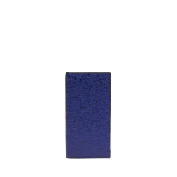 Valextra Vertical Wallet 12CC in Royal Blue | Cases | Coveti