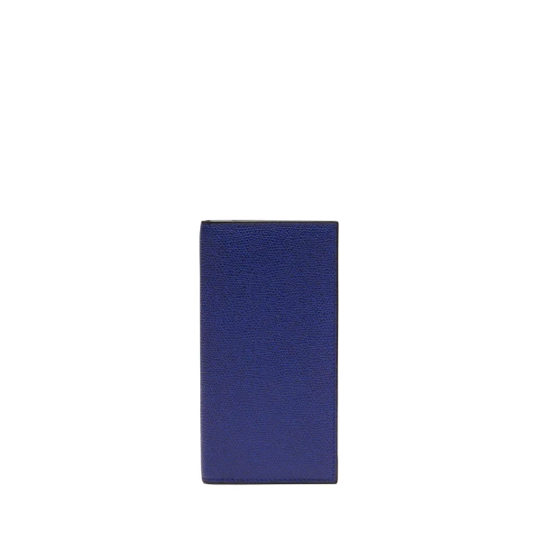 Valextra Vertical Wallet 12CC in Royal Blue | Cases | Coveti