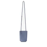 Valextra Vivi Crossbody Phone Bag in Hydrangea Blue | Shoulder & Crossbody Bags | Coveti