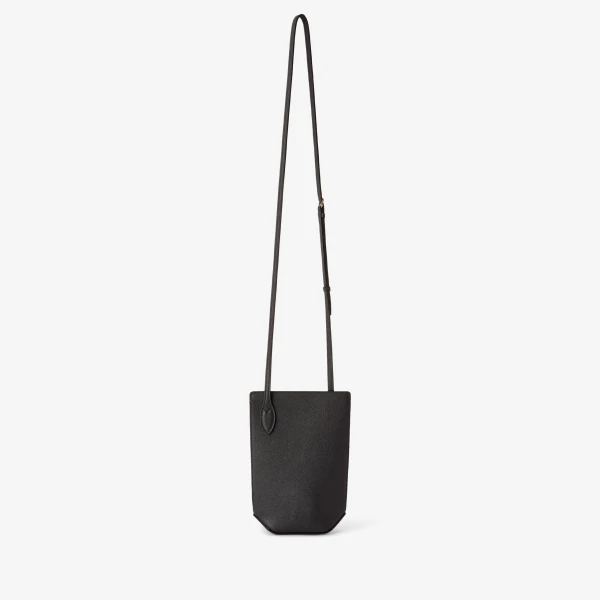Valextra Vivi Crossbody Phone Bag in Night Blue | Shoulder & Crossbody Bags | Coveti