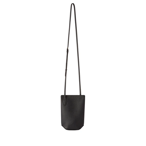 Valextra Vivi Crossbody Phone Bag in Night Blue | Shoulder & Crossbody Bags | Coveti