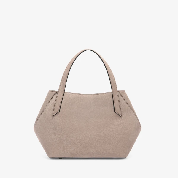 Valextra Vivi Gio Senso Two Handles Bag in Nude Pink | Totes & Top-Handle Bags | Coveti