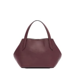 Valextra Vivi Gio Two Handles Bag in Claret Red | Totes & Top-Handle Bags | Coveti