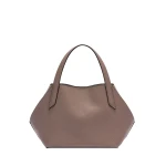 Valextra Vivi Gio Two Handles Bag in Sahara Brown | Totes & Top-Handle Bags | Coveti