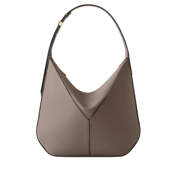Vivi Hobo Medium Bag in Sahara Brown
