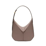 Valextra Vivi Hobo Mini Bag in Sahara Brown | Mini Bags | Coveti