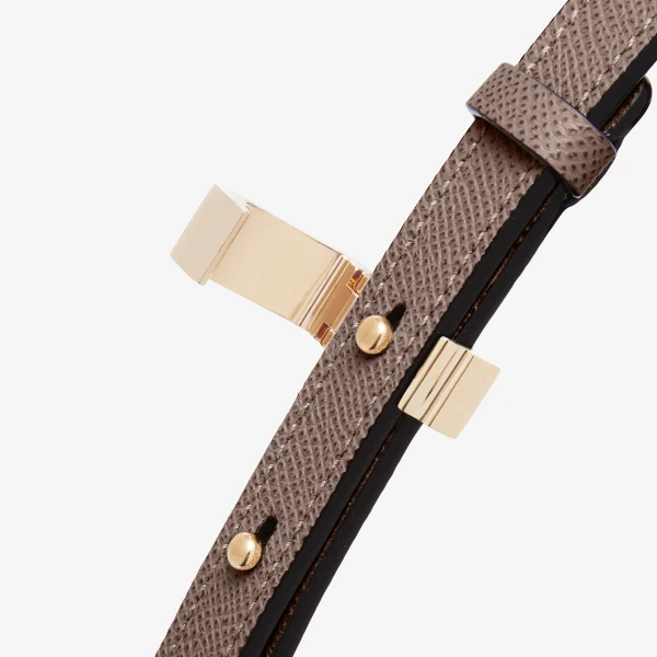 Valextra Vivi Hobo Mini Bag in Sahara Brown | Mini Bags | Coveti
