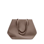Valextra Vivi Shopping Large Bag in Sahara Brown | Totes & Top-Handle Bags | Coveti
