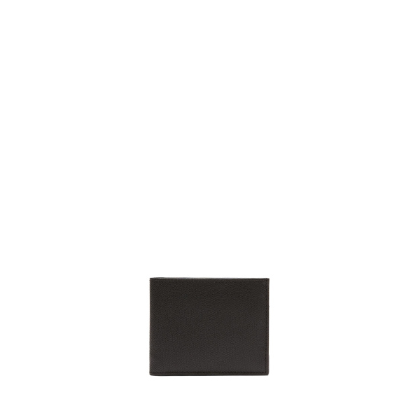 Valextra Wallet 4CC with Coin Holder in Black | Cases | Coveti