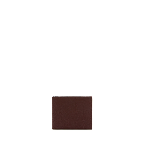 Valextra Wallet 4CC with Coin Holder in Coffee Brown | Cases | Coveti