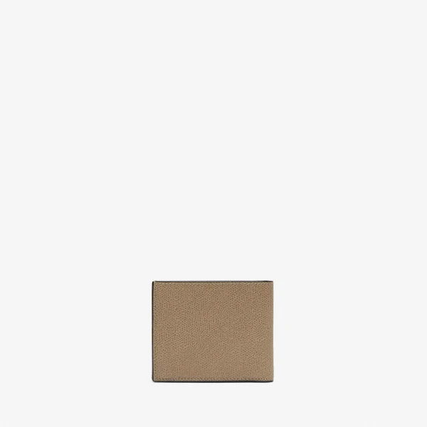 Valextra Wallet 4CC with Coin Holder in Oyster Brown | Cases | Coveti