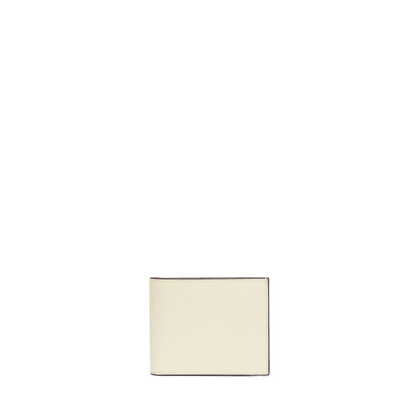 Wallet 4CC with Coin Holder in Pergamena White