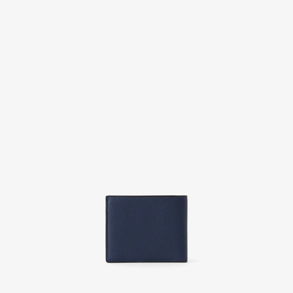 Valextra Wallet 4CC with Coin Holder in Sapphire Blue | Cases | Coveti