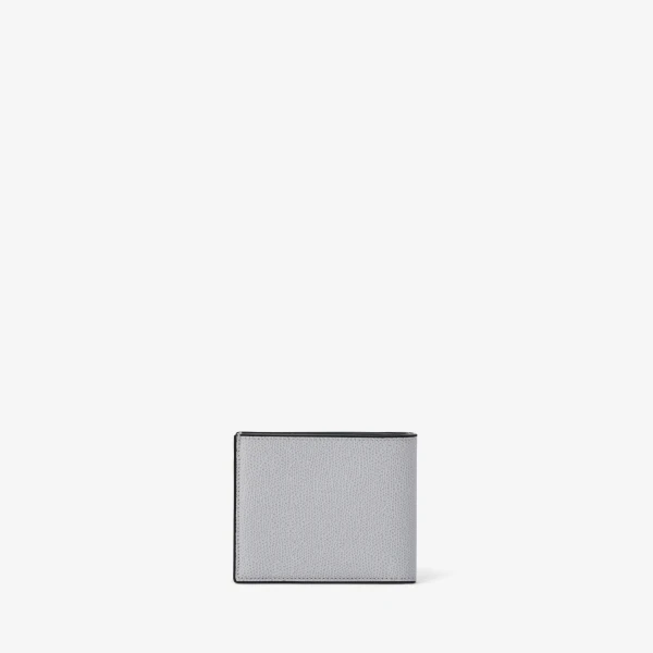 Valextra Wallet 4CC with Coin Holder in Stone Grey | Cases | Coveti