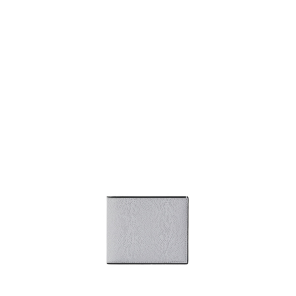 Valextra Wallet 4CC with Coin Holder in Stone Grey | Cases | Coveti