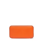 Valextra Zip Around 10CC Wallet in Lobster Red | Wallets & Purses | Coveti