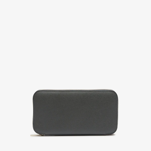 Valextra Zip Around 10CC Wallet in Smokey Grey | Wallets & Purses | Coveti