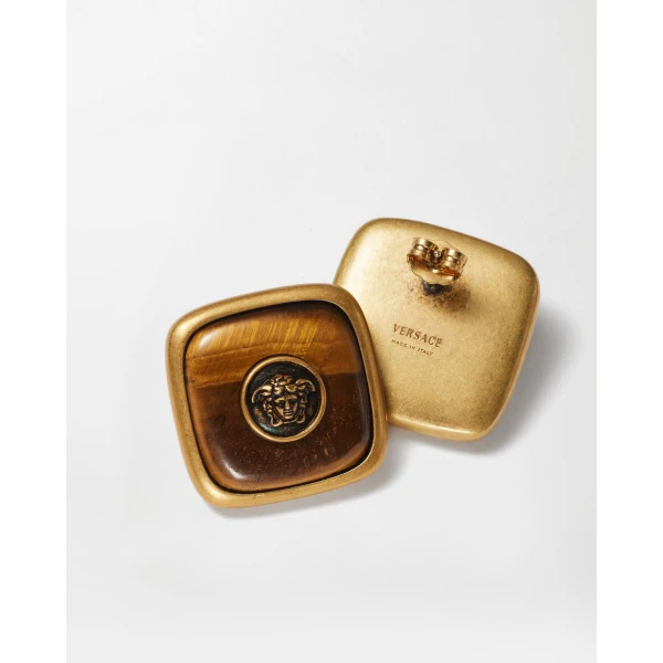 Versace Aura Earrings in Gold, view 3 | Earrings