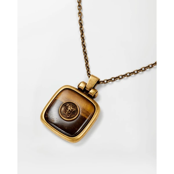 Versace Aura Necklace in Gold, view 3 | Necklace
