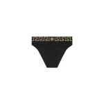 Versace Bikini Bottoms in Black, Ref. ABD01093 | Bikini | Coveti