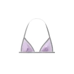 Versace Bikini Top in Lilac | Bikini | Coveti