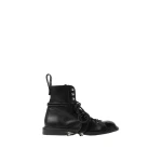 Versace Billy Leather Boots in Black | Boots | Coveti