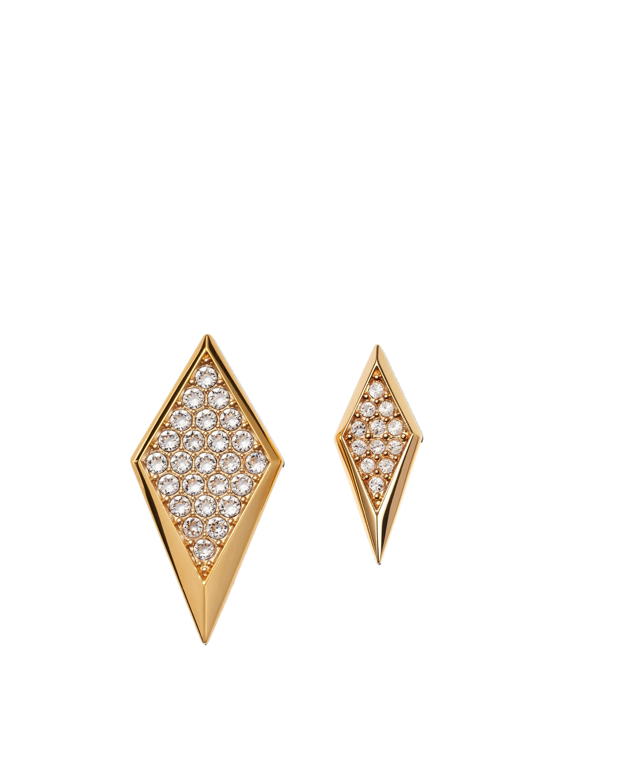 Versace Blade Crystal Earrings in Gold, Ref. 1026612 Versace Blade Crystal Earrings in Gold, Ref. 1026612 | Earrings | Coveti