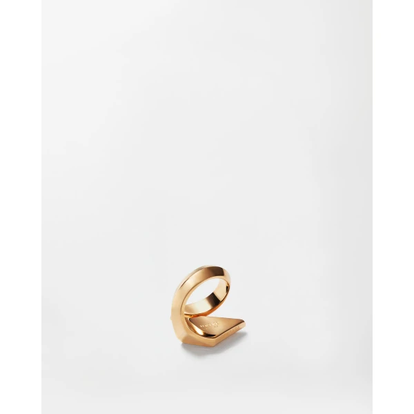 Versace Blade Crystal Ring in Gold, view 4 | Rings