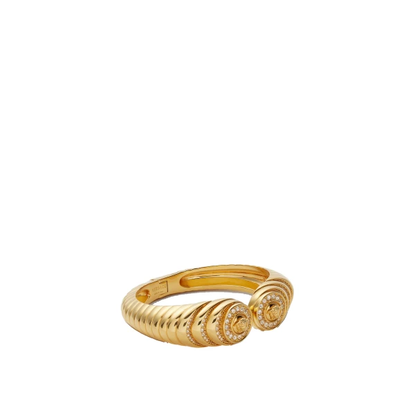 Bright Medusa Crystal Bracelet in Gold
