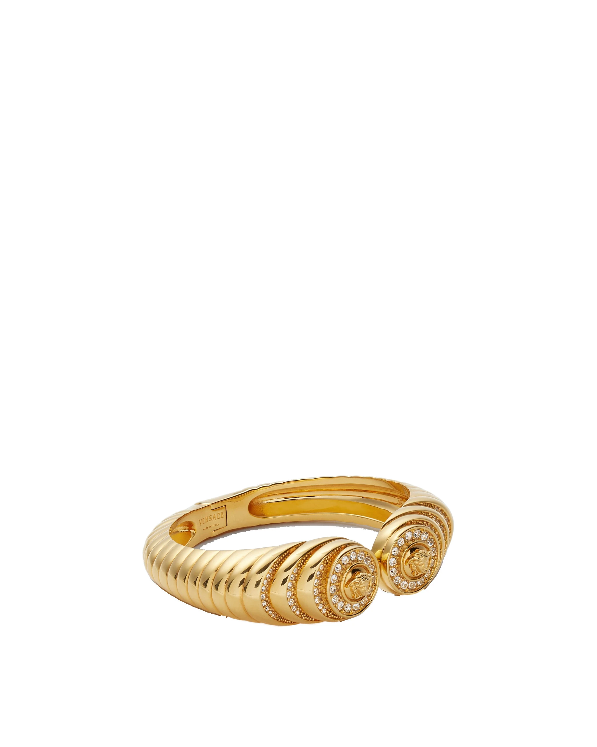 Versace Bright Medusa Crystal Bracelet in Gold Versace Bright Medusa Crystal Bracelet in Gold | Bracelets | Coveti