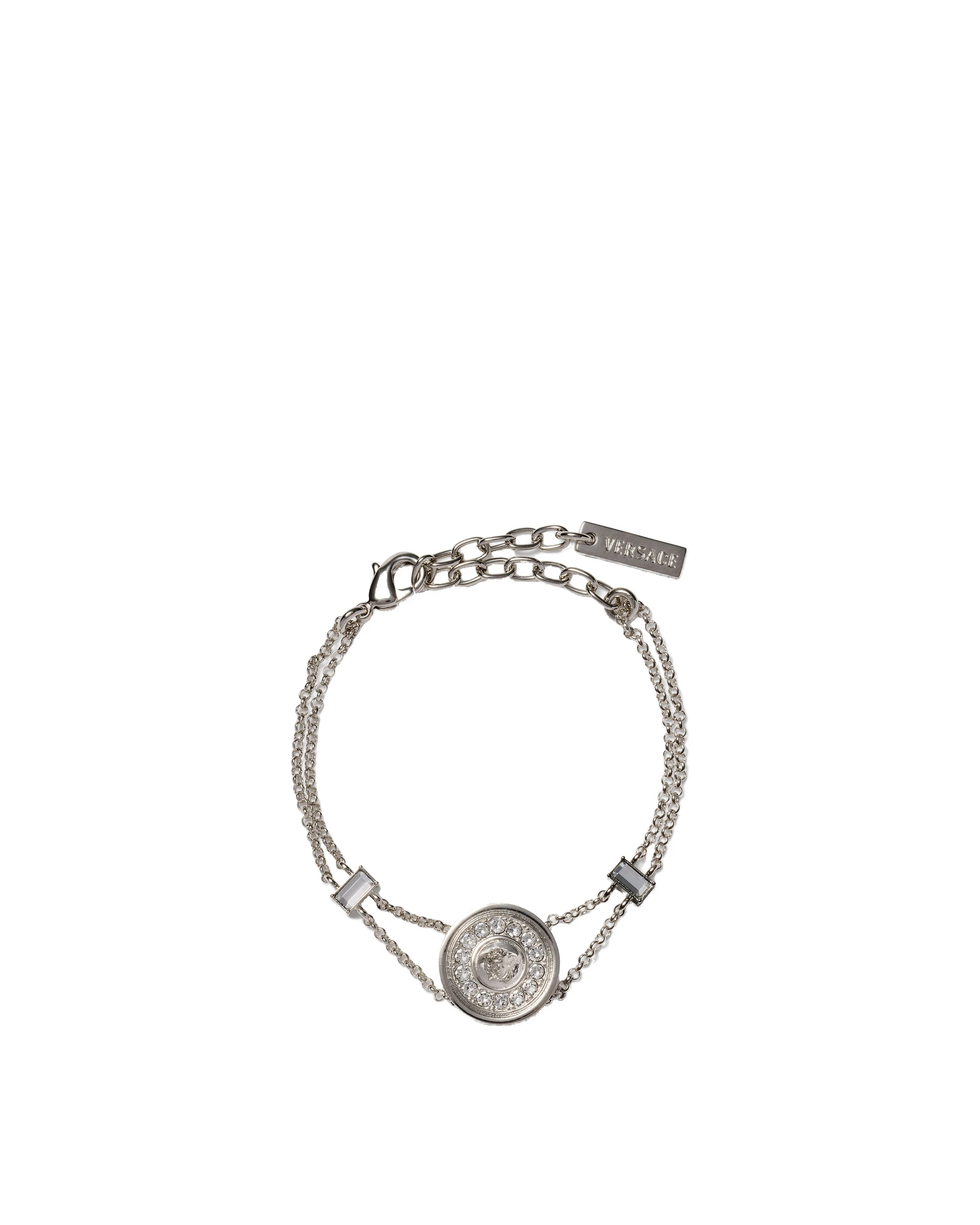 Versace Bright Medusa Crystal Bracelet in Silver Versace Bright Medusa Crystal Bracelet in Silver | Bracelets | Coveti
