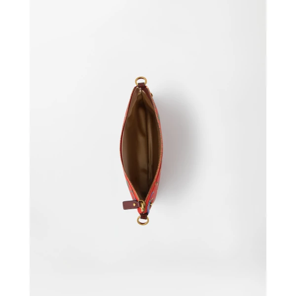 Versace Cabine Printed Duchesse Shoulder Bag in Multicolour, view 2 | Shoulder & Crossbody Bags