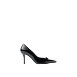 Versace Camille Patent Leather Pumps 85 mm in Black | Heels | Coveti