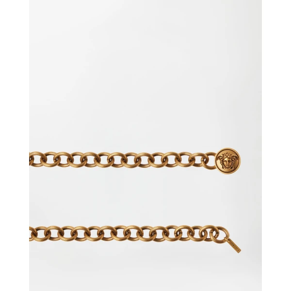 Versace Chain Belt in Gold, view 3 | Belts