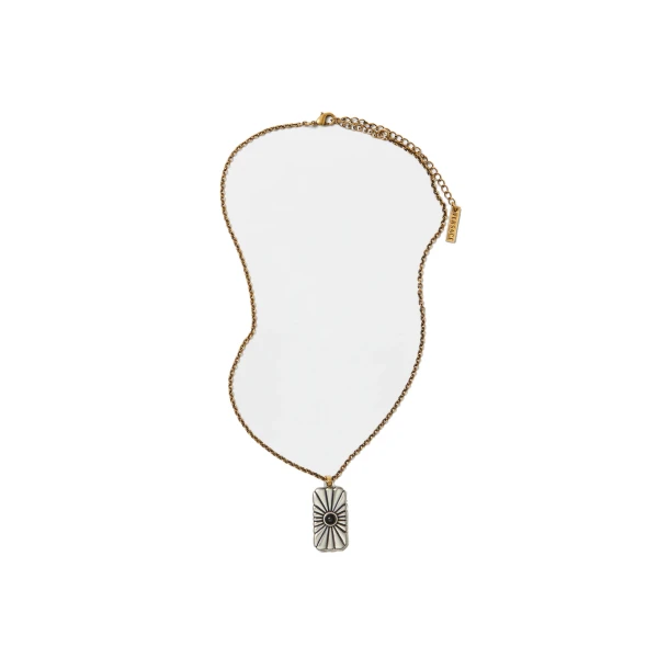 Versace Circe Necklace in Silver and Gold | Necklace | Coveti