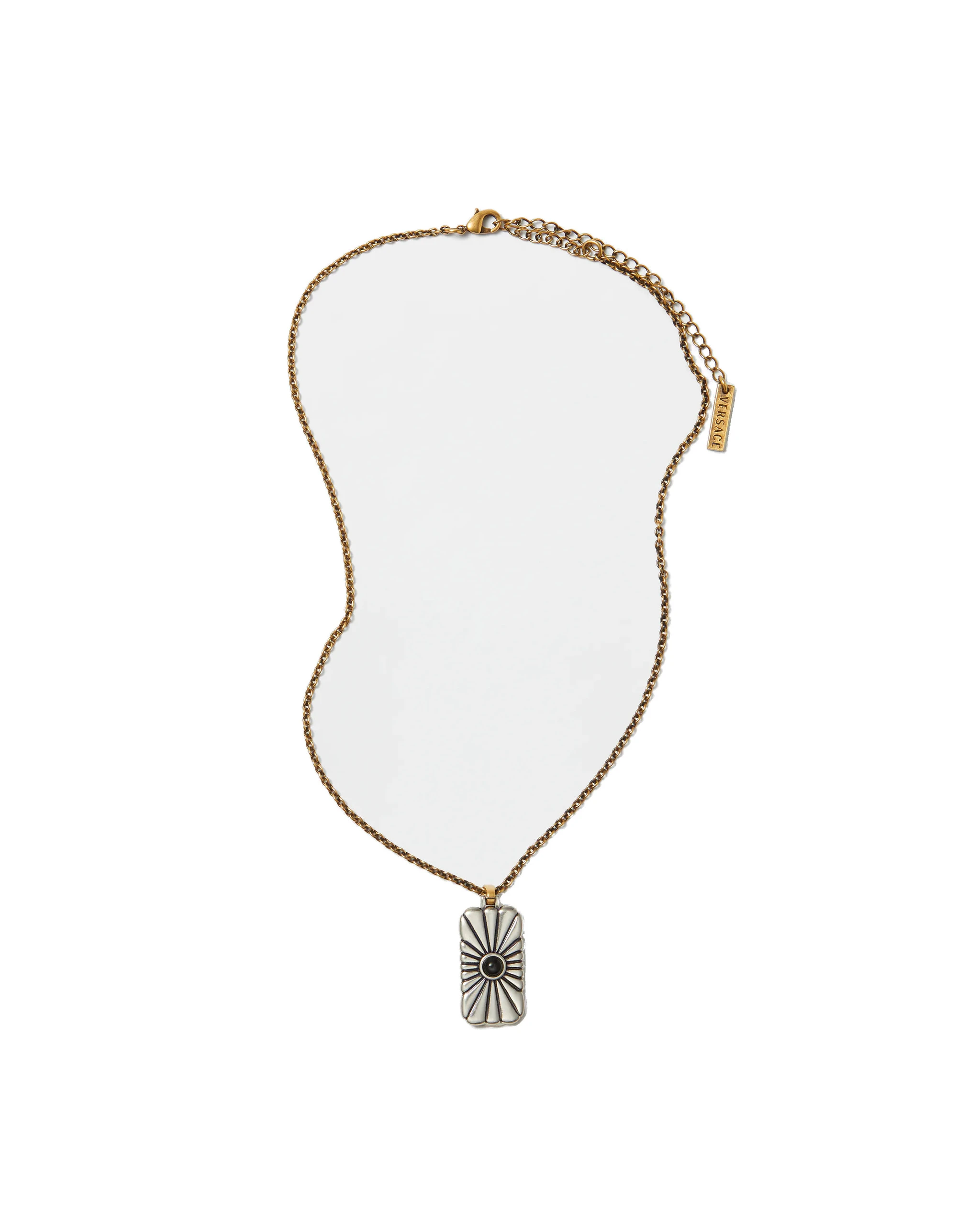 Versace Circe Necklace in Silver and Gold Versace Circe Necklace in Silver and Gold | Necklace | Coveti