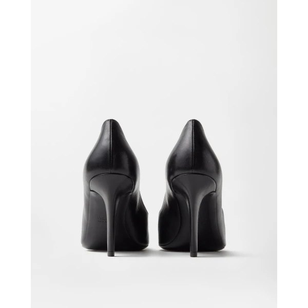 Versace Clelia Nappa Pumps 90 mm in Black, view 5 | Heels