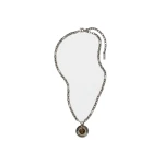 Versace Coins Necklace in Silver and Gold, Ref. 1026112 | Necklace | Coveti