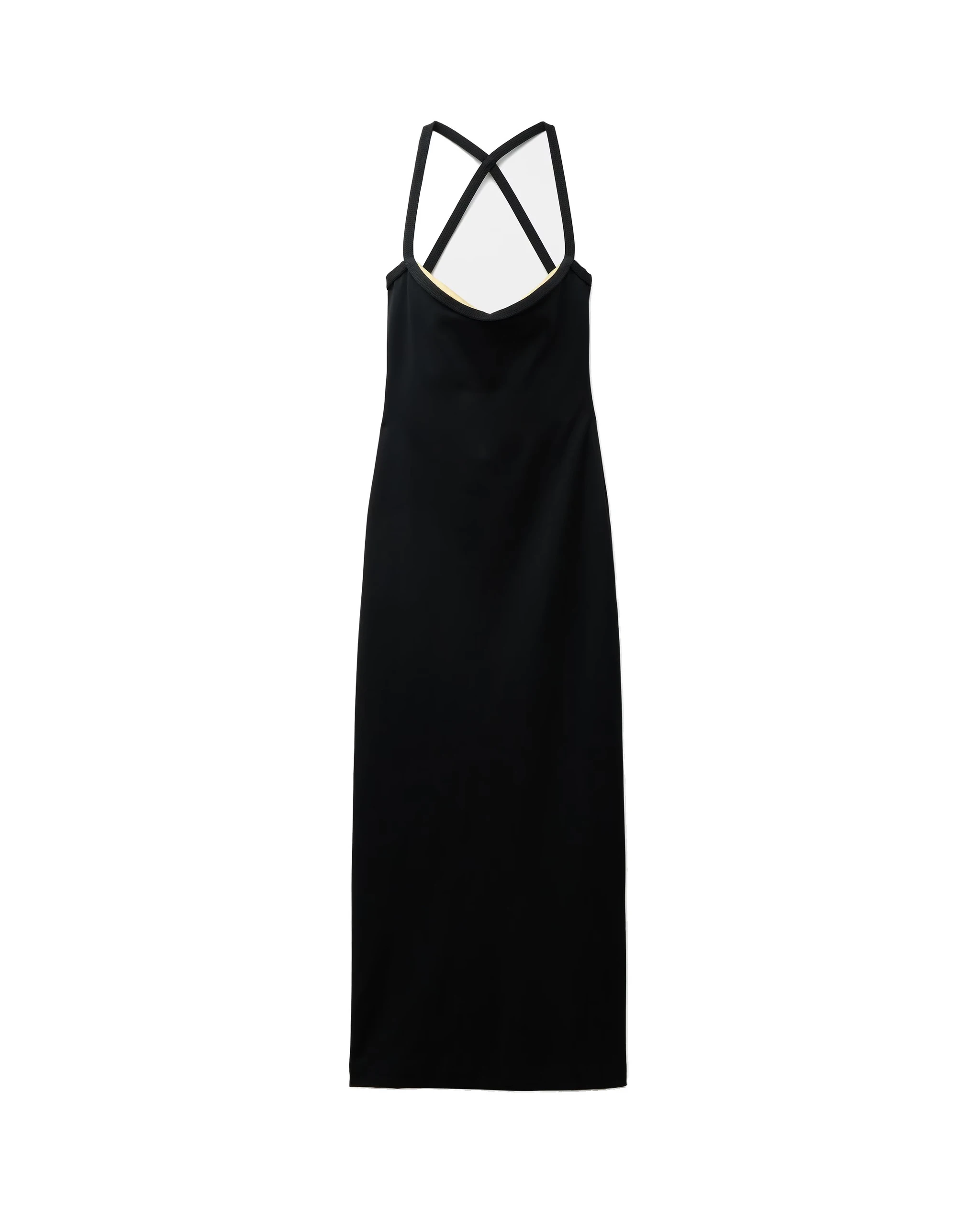 Versace Compact Viscose-Jersey Long Dress in Black Versace Compact Viscose-Jersey Long Dress in Black | Maxi Dresses | Coveti