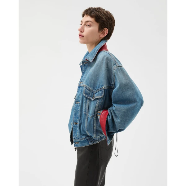 Versace Denim Blouson in Blue, Ref. 1023603, view 4 | Denim