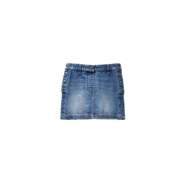 Versace Denim Mini Skirt in Blue, Ref. 1026747 | Denim Skirts | Coveti