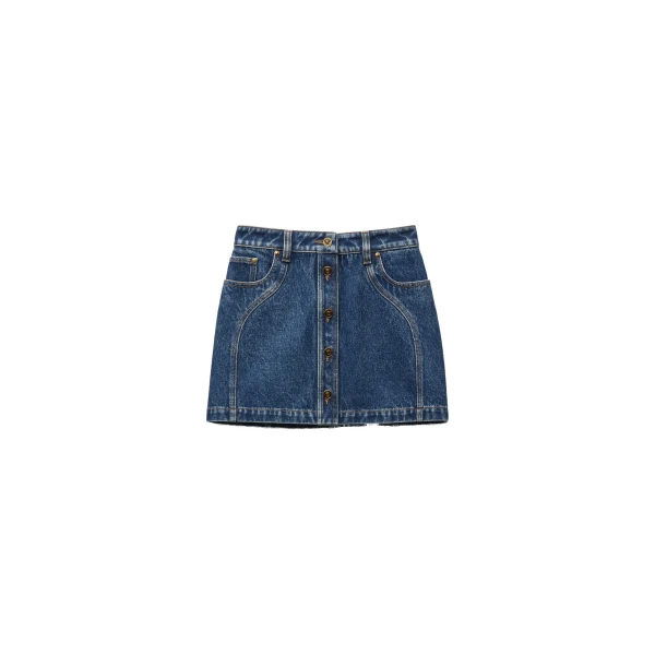 Denim Mini Skirt in Blue, Ref. 1027807